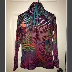 Neve Designs Linear Cowl Neck Long Sleeve SMALL